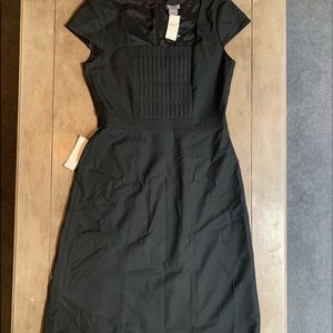 Ann Taylor black cap dress